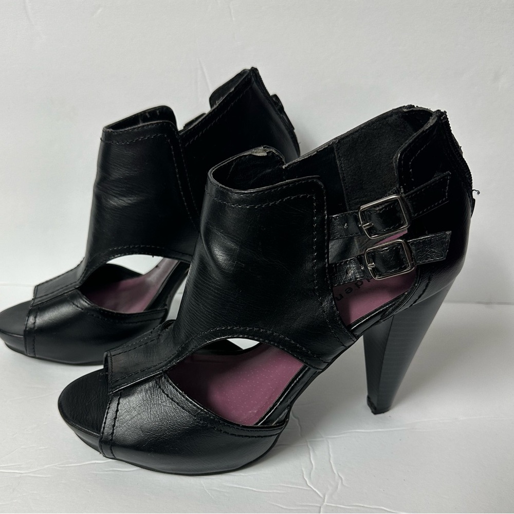 Madden Girl black heels size 8
